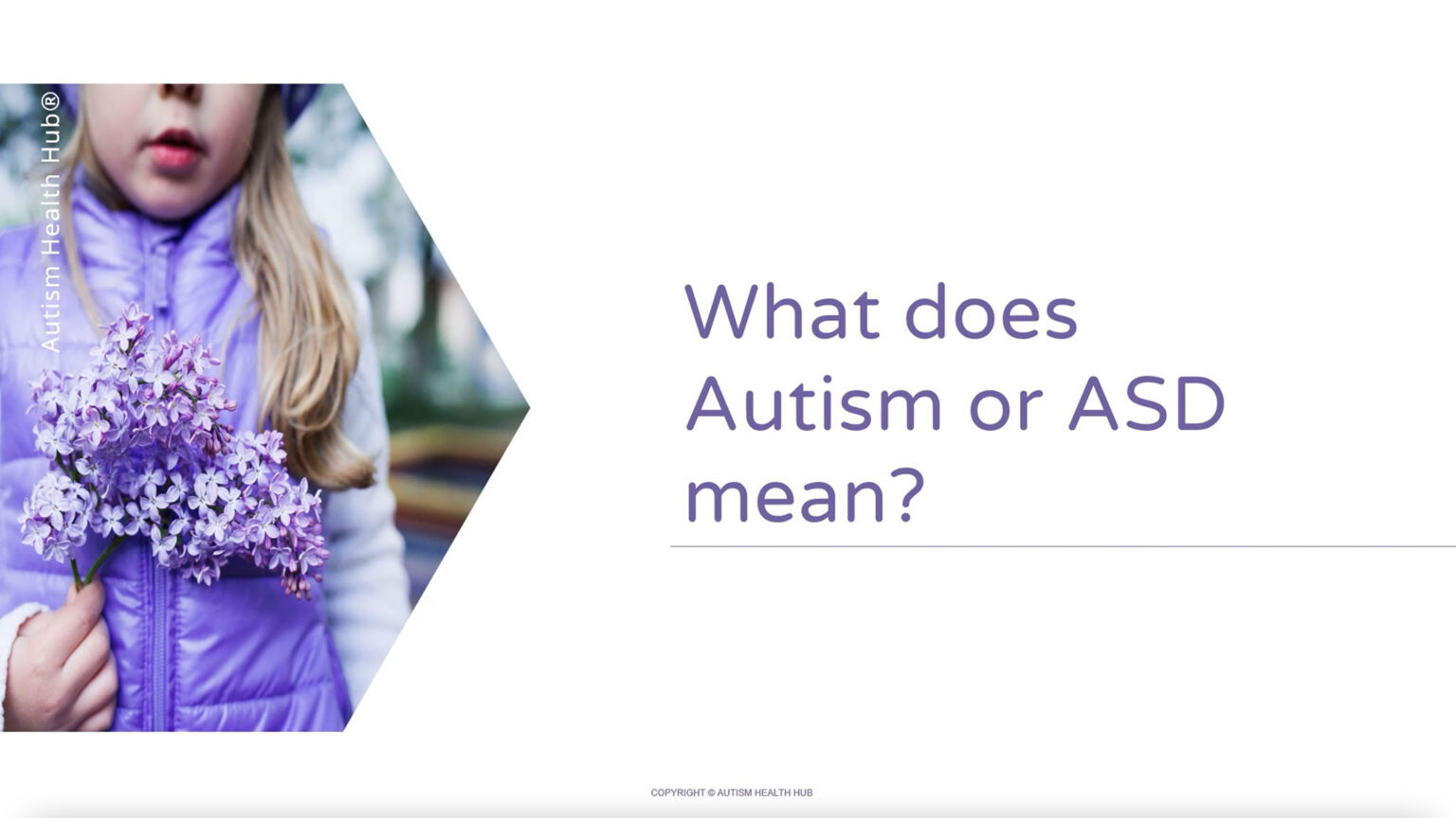 What does Autism or ASD mean? Autism Health Hub